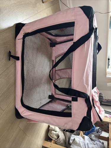 Foldable dog crate - dog,