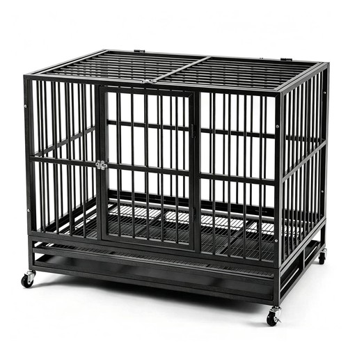 Heavy duty metal dog crate - heavy,