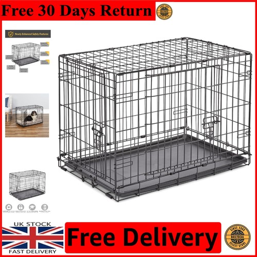 Secure double door metal dog - secure,