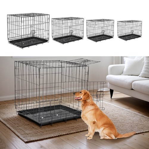 Dog cage puppy training crate - dog,