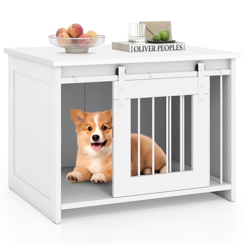 Modern wooden dog - modern, crate