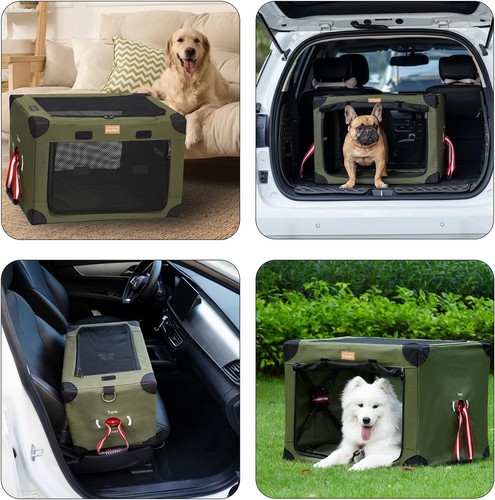 Dog crate foldable carrier - dog,