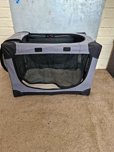 Folding soft sided travel pet - soft-sided,