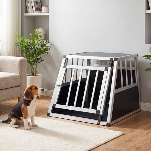 Travel dog crate aluminum - dog,