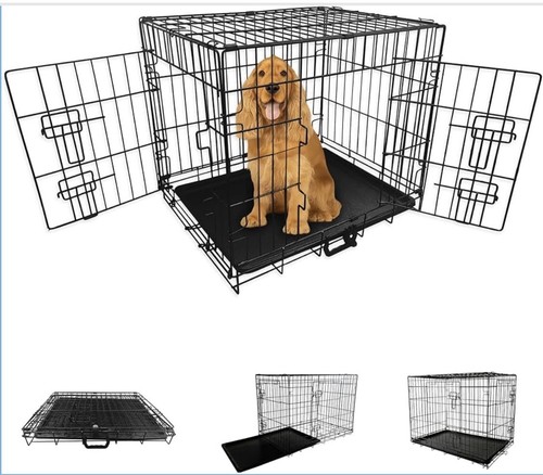 Heavy duty folding dog - folding, crate