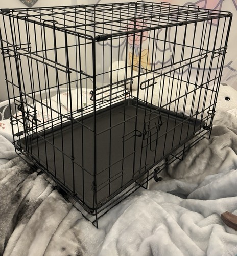 Small metal black - small, crate