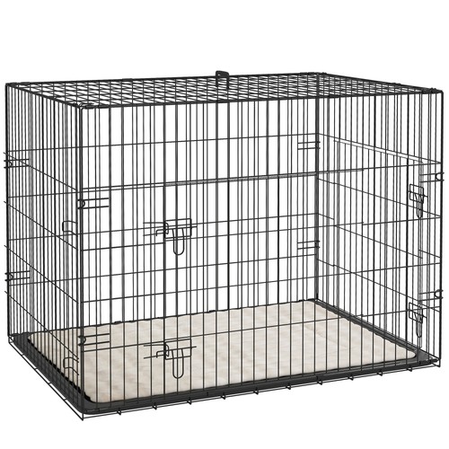Pawhut dog crate with - pawhut, two
