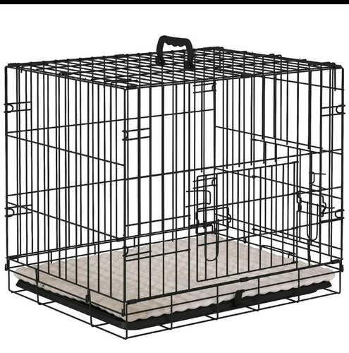 Small pawhut dog crate with - small,