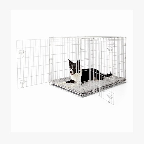 Large folding metal - large, dog
