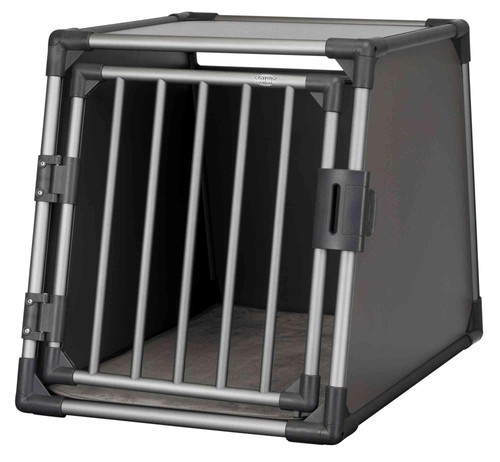 Trixie aluminium dog transport - aluminium,