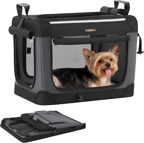 Soft dog crate folding pet - soft,
