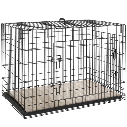 Pawhut dog crate - pawhut, two
