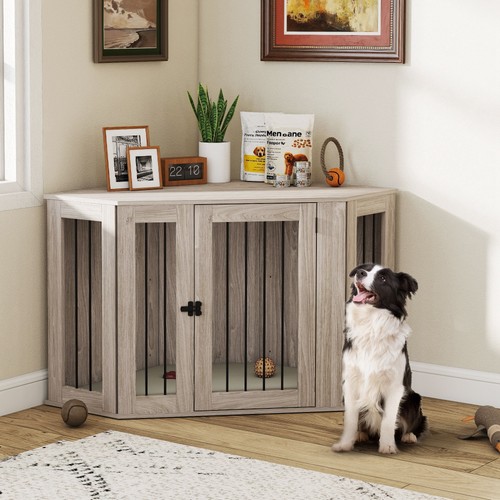 Pawhut dog crate - dog,
