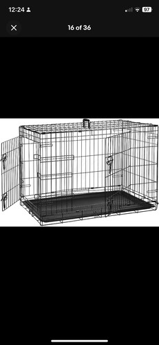 Medium size dog - medium., crates