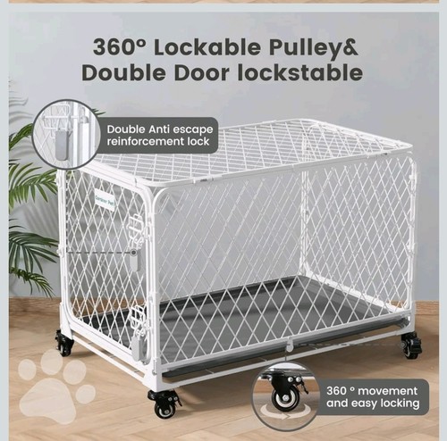 White garden pet folding - ,
