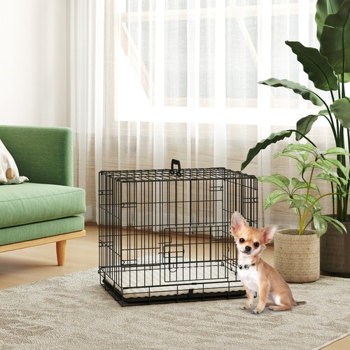 Pawhut dog crate 2 doors - pawhut,