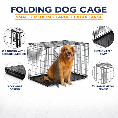 Dog cage puppy crates - puppy, small