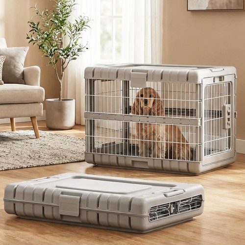 Collapsible dog crate medium - dog,