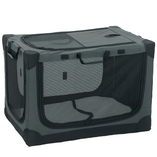 Pawhut soft dog crate pet - pawhut,