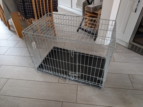 Large dog cage crate with - cage,