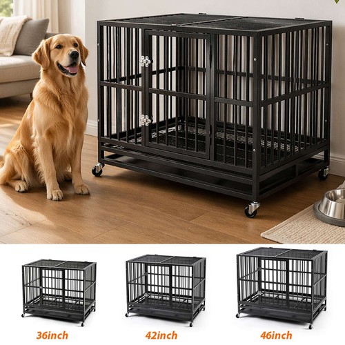 Pawhaven heavy duty metal dog - duty,